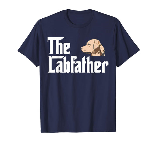 The Labrador Father T-Shirt Funny Lab Dad Gift Shirt T-Shirt