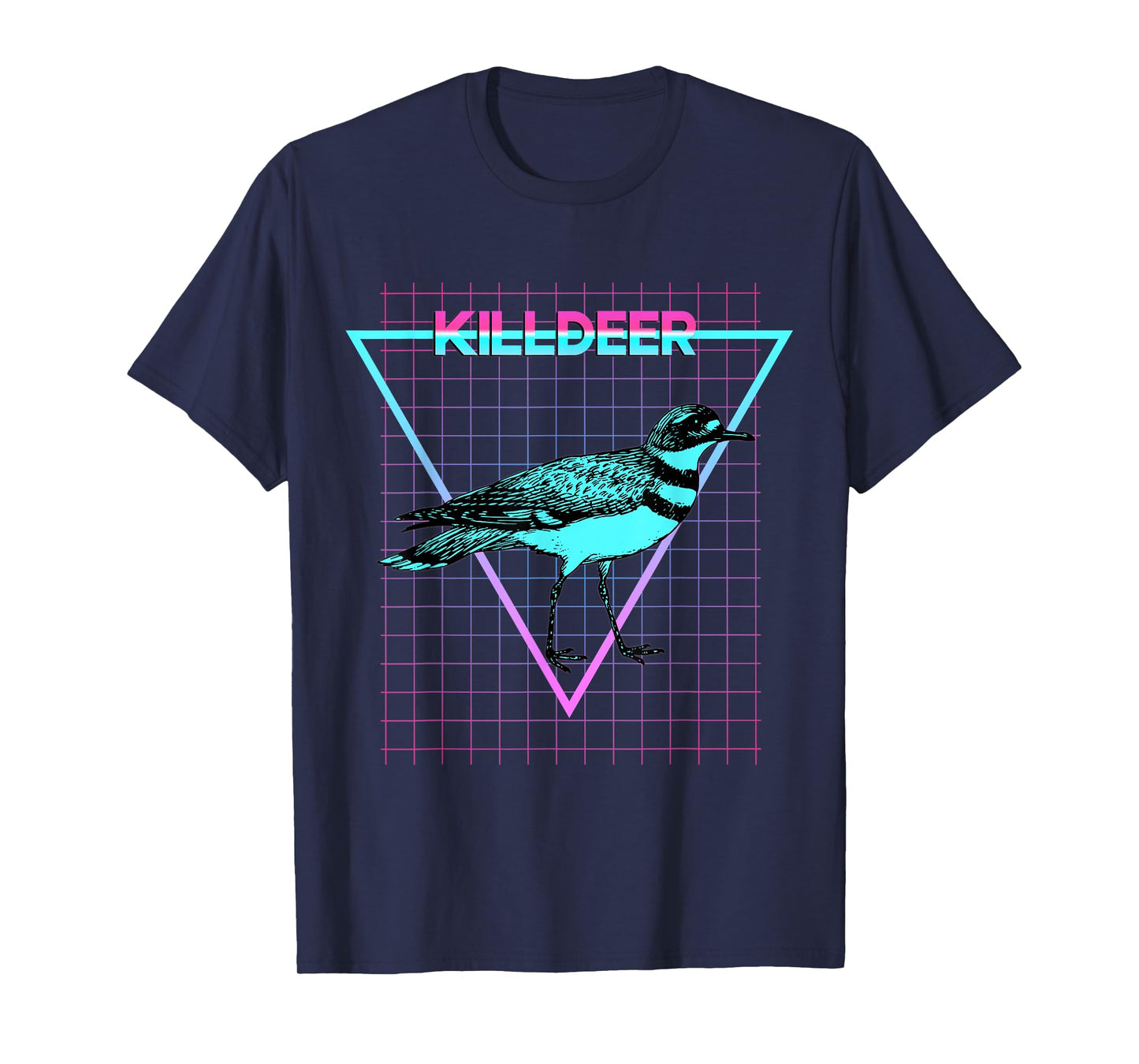Killdeer Bird Aesthetic Retro Style Killdeer T-Shirt