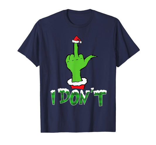 I Love Matching Christmas Shirts I Don't Xmas Pajama Couples T-Shirt