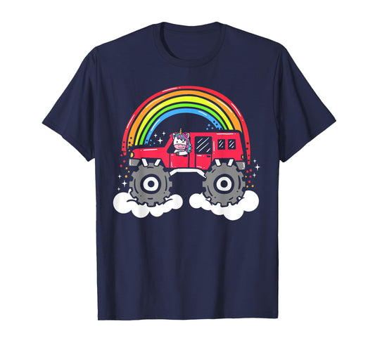 Unicorn Monster Truck T-Shirt
