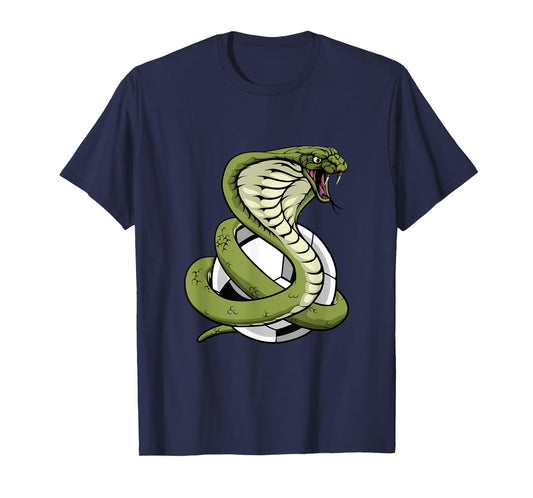 Cobra Snake Soccer Football Animal Team Mascot T-Shirt