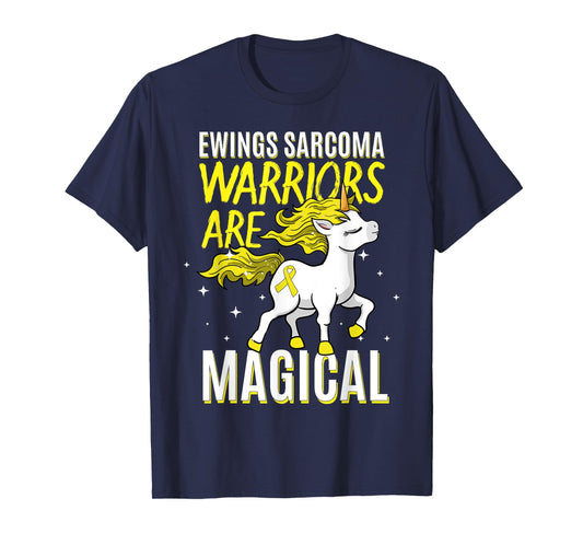 Warriors Are Magical Ewing's Sarcoma Bone Cancer Awareness T-Shirt