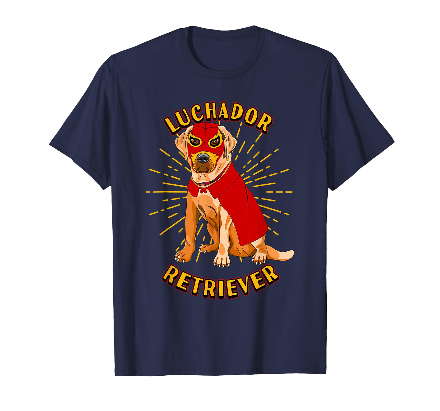 Lucha Libre Dog Wears Luchador Wrestling Mask Men Women Girls Kids T-Shirt
