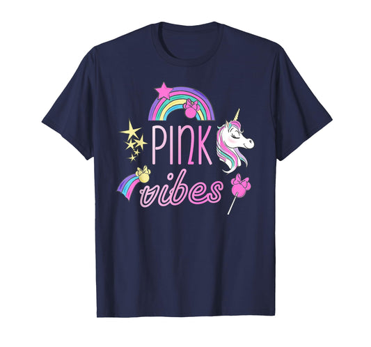 Disney Minnie Mouse Unicorn Pink Vibes T-Shirt