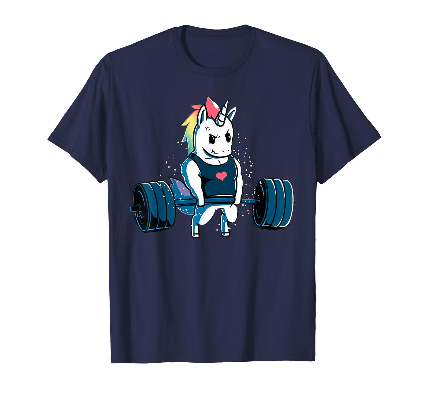 Unicorn Powerlifting Weightlifting Deadlifting Gym Lovers T-Shirt