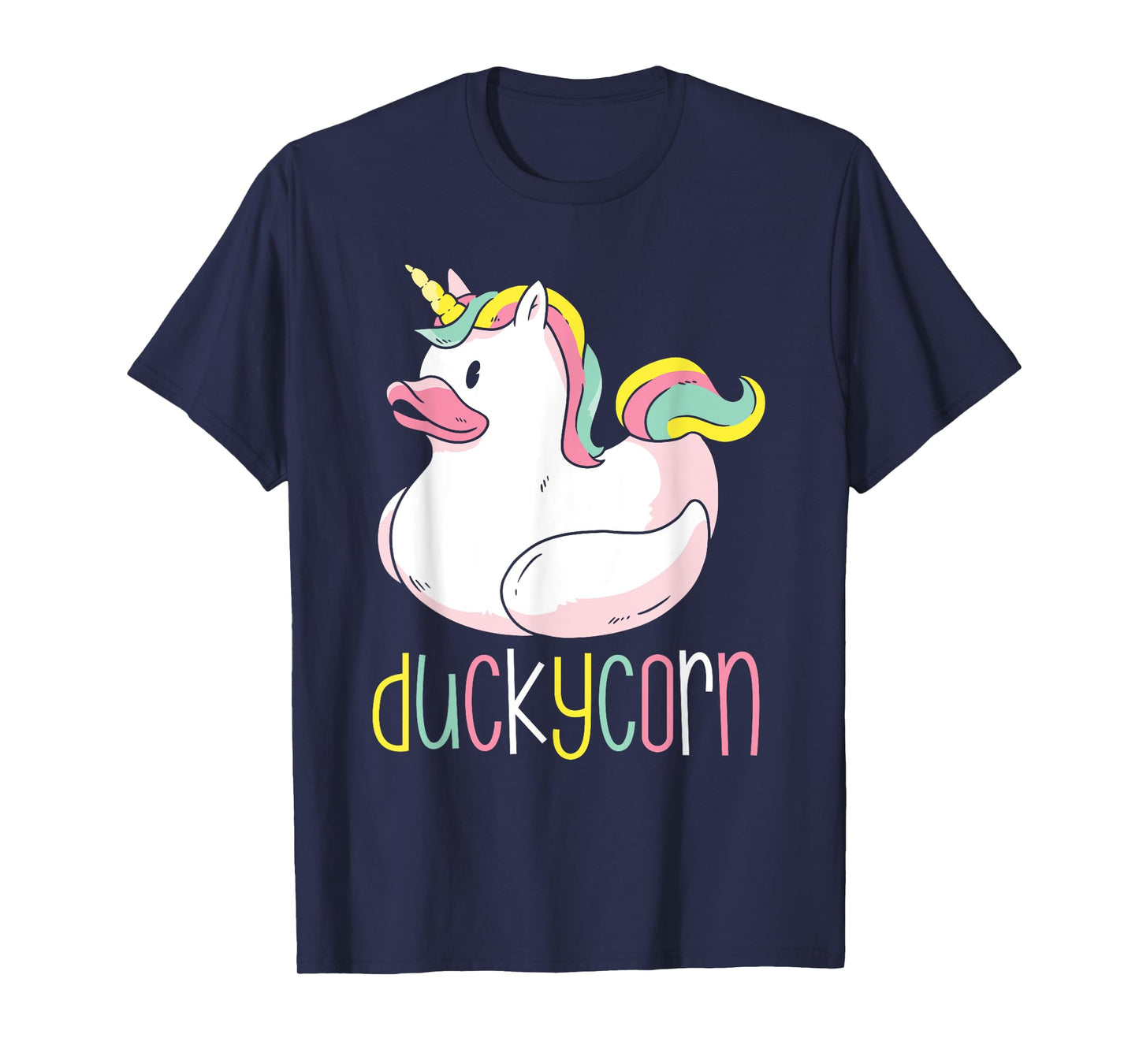 Duck Unicorn - Duckycorn Women Girls Unicorn Rubber Duck T-Shirt