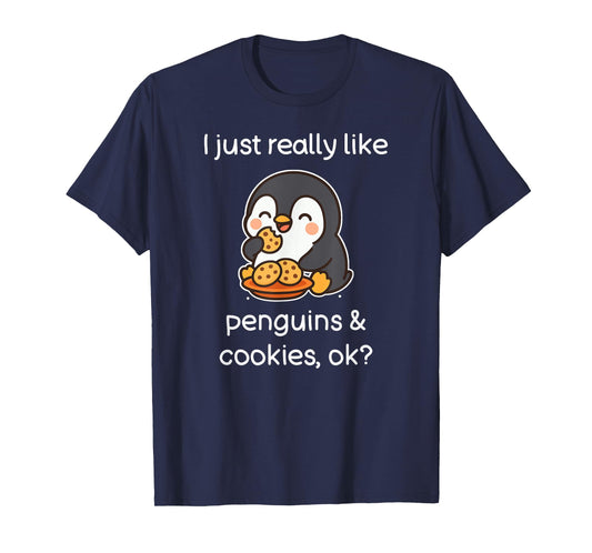 Funny Cookies Penguin Shirt Cookies and Penguins T-Shirt
