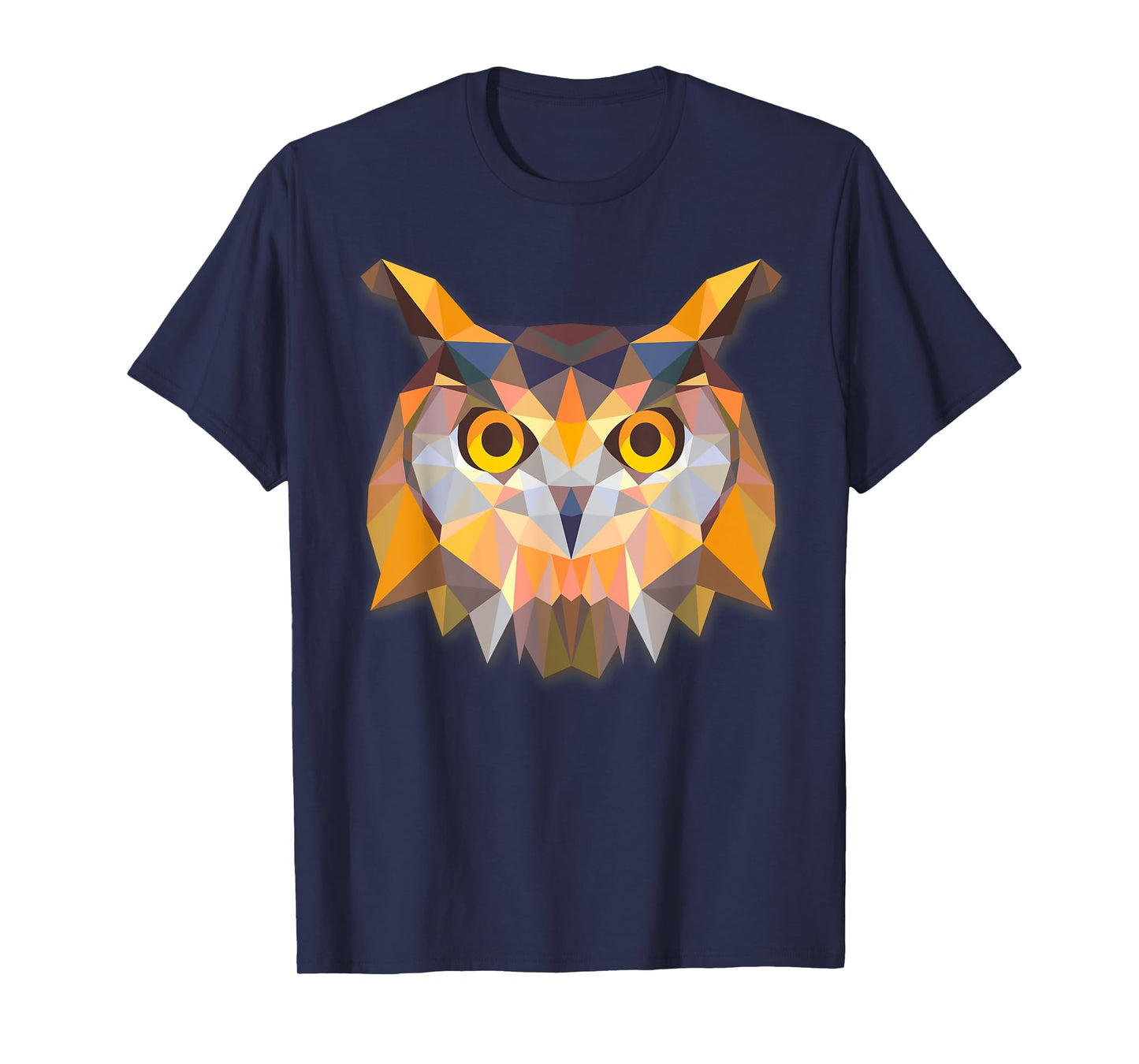 OWL HEAD Beautiful Snowy Owl Great Horned Owl Bird T-Shirt T-Shirt