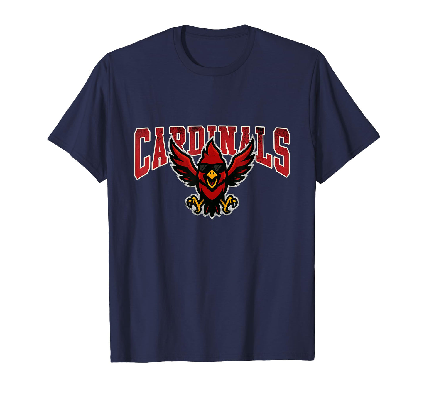Classic Cardinal Clawcrest Vintage Fiercebird For Men Women T-Shirt