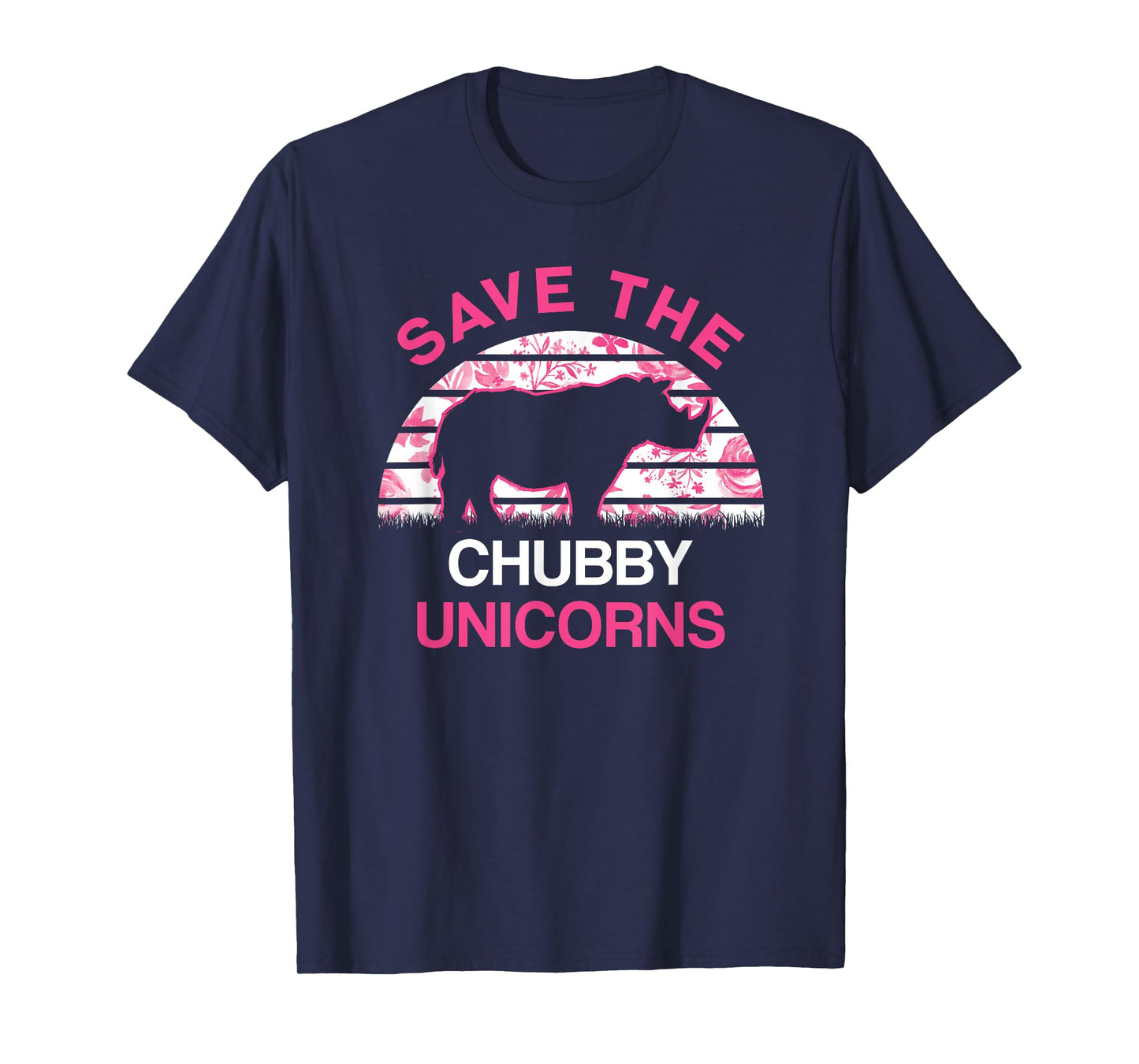 Save The Chubby Unicorns Womens T-Shirt
