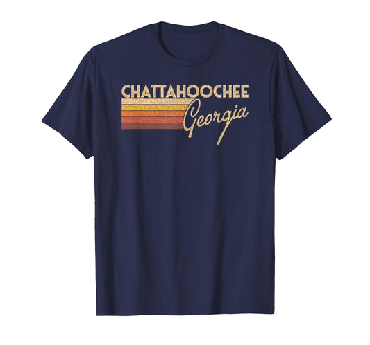 80s Style Chattahoochee Georgia T-Shirt T-Shirt