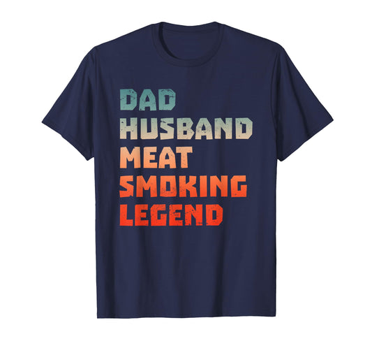 Meat Smoker Smoking Meat Grilling Barbecue Lover BBQ Party T-Shirt