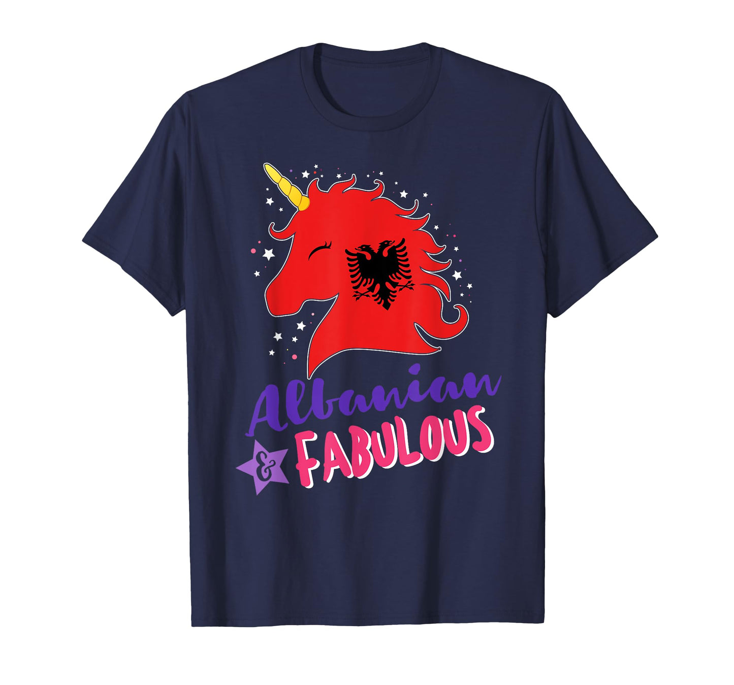 Albanian Pride Albanian Unicorn T-Shirt