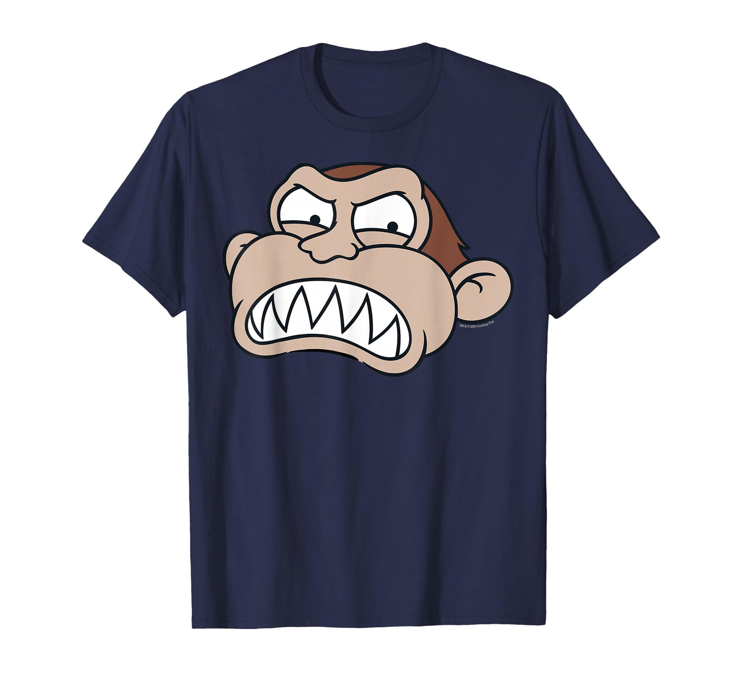 Family Guy Evil Monkey Angry Big Face Big Chest Portrait T-Shirt