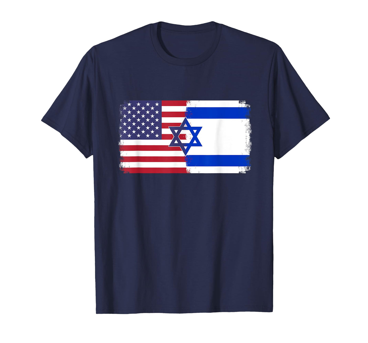 Israel USA flag Women Girls Kids Men T-Shirt