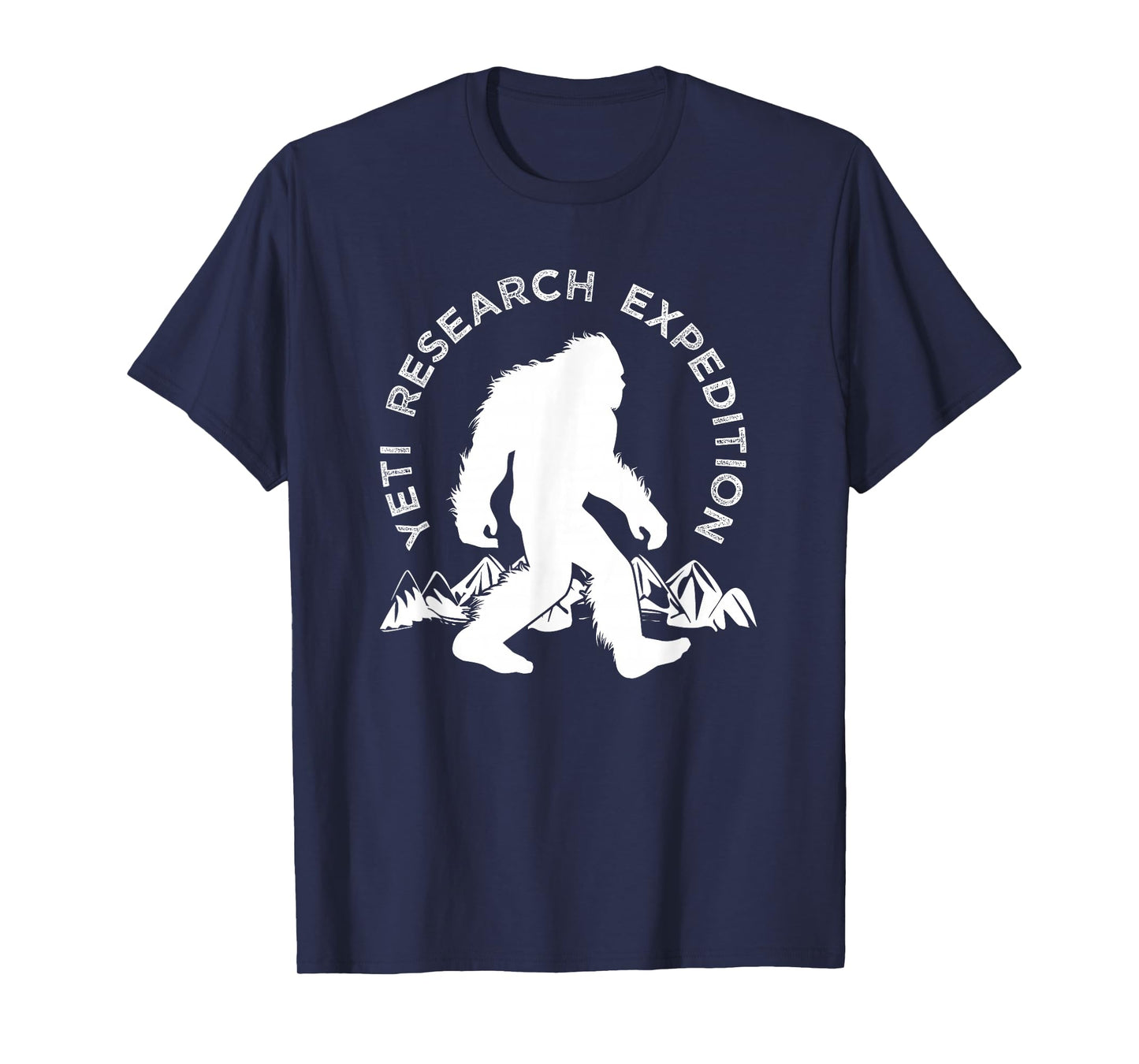 Yeti Research Expedition T-Shirt, Mountain Snowman Tee T-Shirt