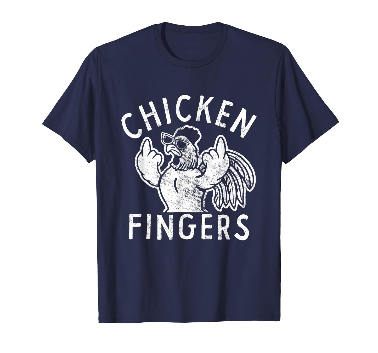 Chicken Fingers, Middle Fingers, Funny Chicken T-Shirt