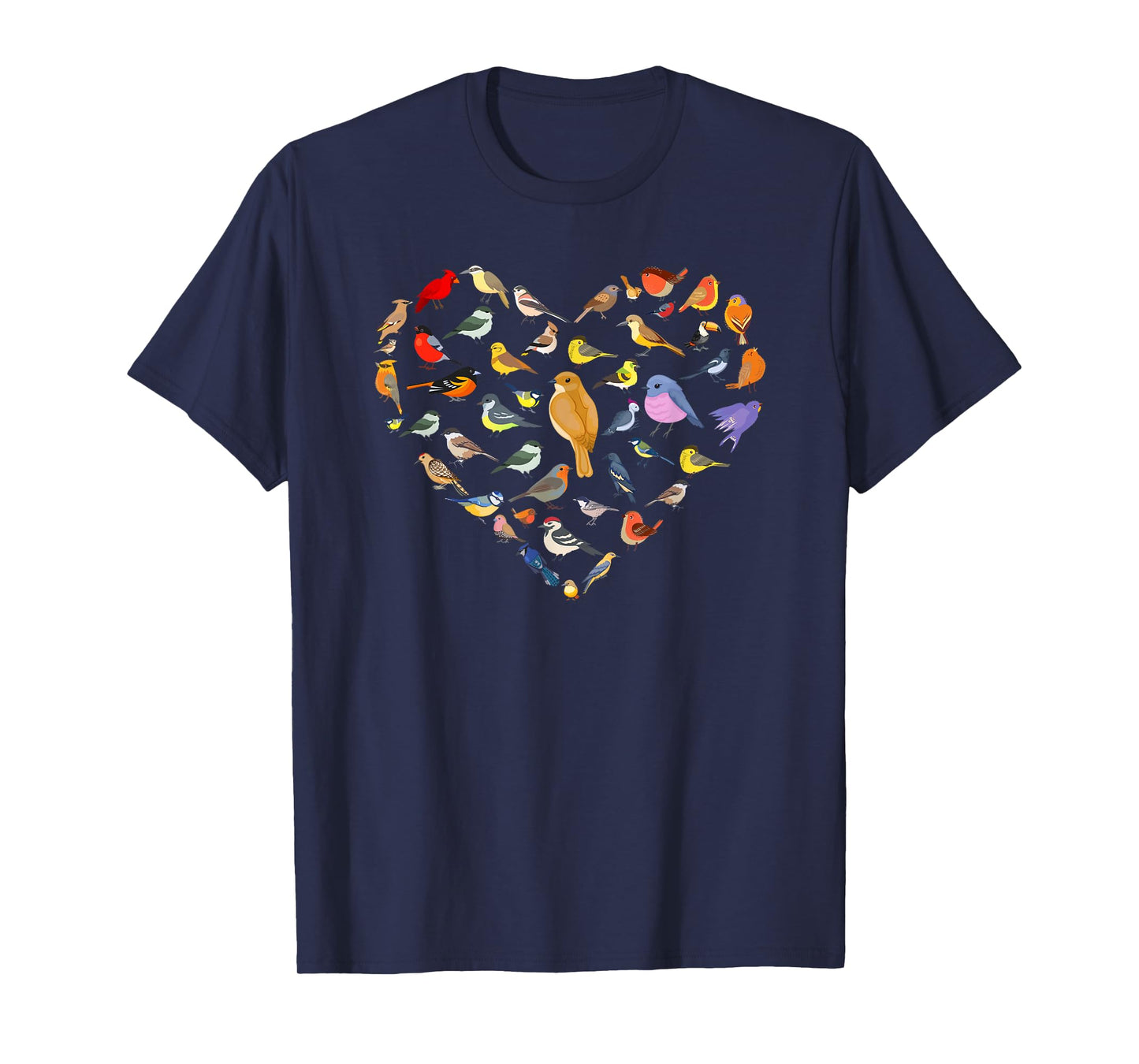 Bird Watching Heart Bird Bird Watcher Birder Bird species T-Shirt