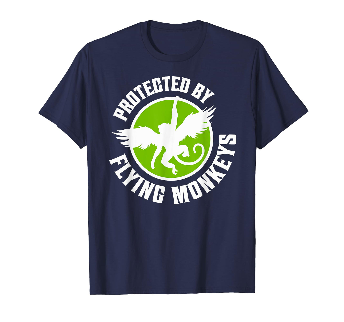 Protected by Flying Monkeys Funny Halloween T-Shirt