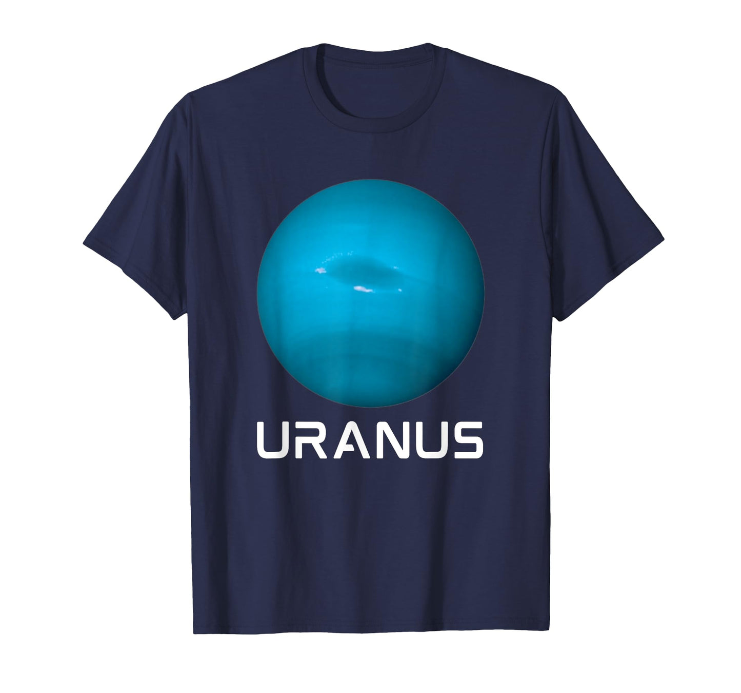 Solar System 7th Planet Uranus Outer Space T-Shirt
