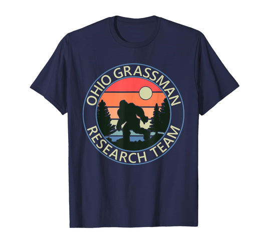 Ohio Grassman Research Team Fun Camping Hiking Outdoors T-Shirt