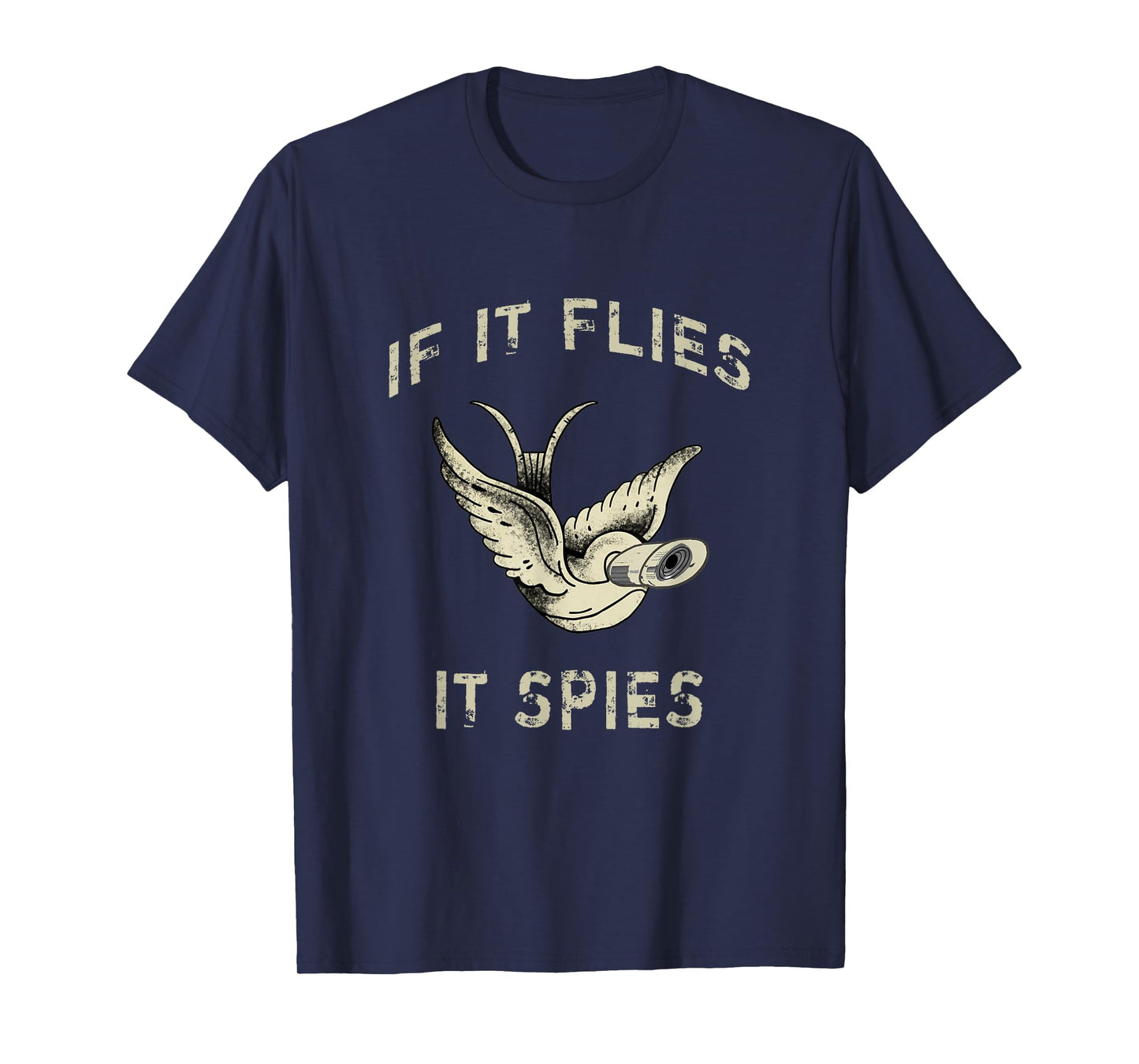 If It Flies It Spies Conspiracy Theory Birds Aren’t Real T-Shirt