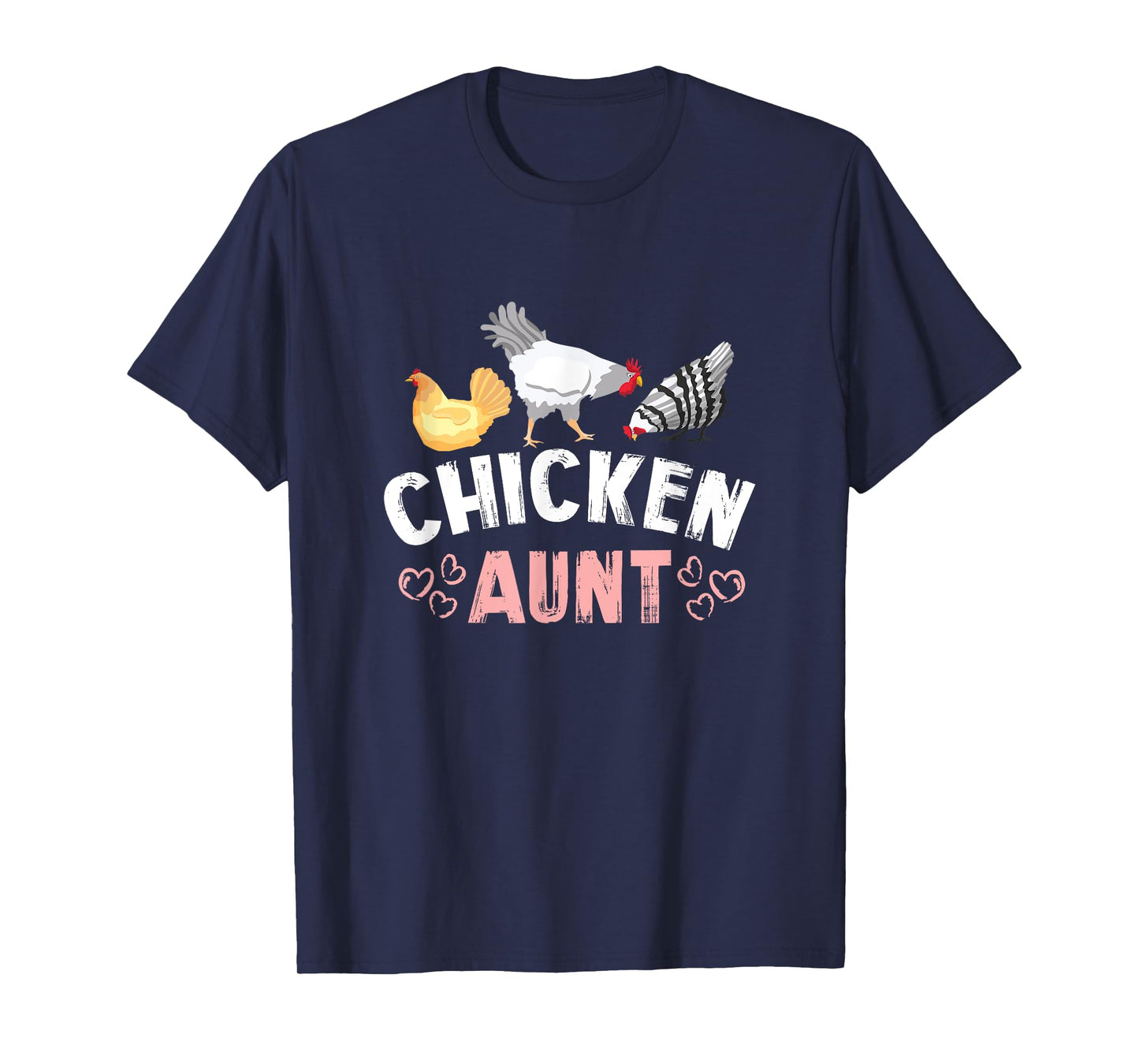 Chicken Aunt Auntie Farm T-Shirt