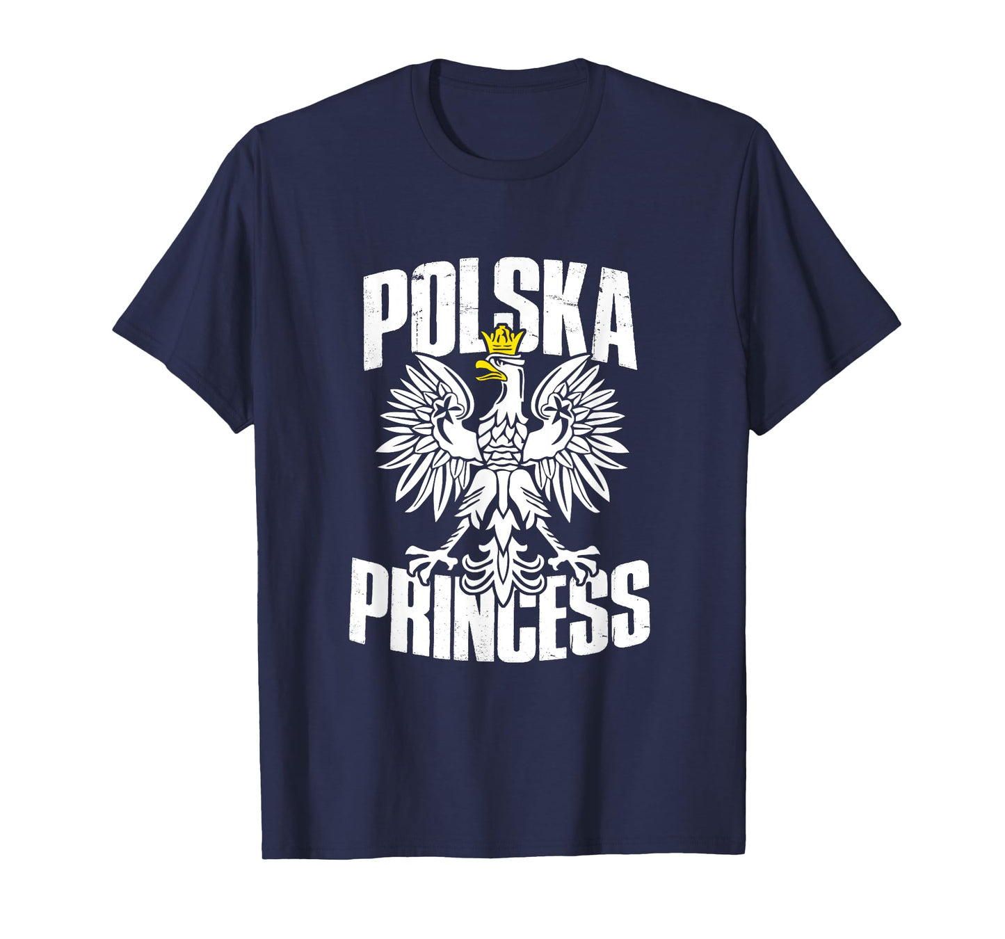 Polska Princess Retro Vintage Eagle Polish Pride Poland T-Shirt