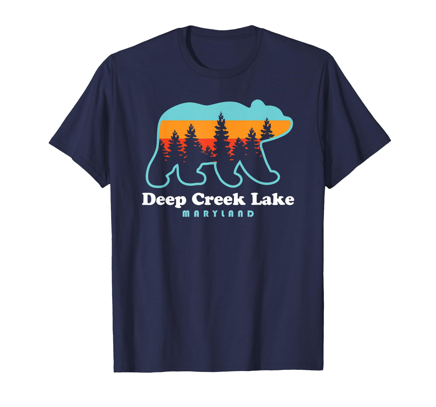 Deep Creek Lake Maryland Bear Deep Creek Lake T-Shirt