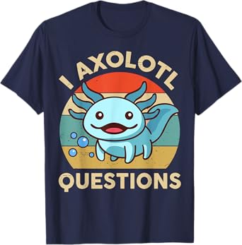 Funny I Axolotl Question Kids T-Shirt
