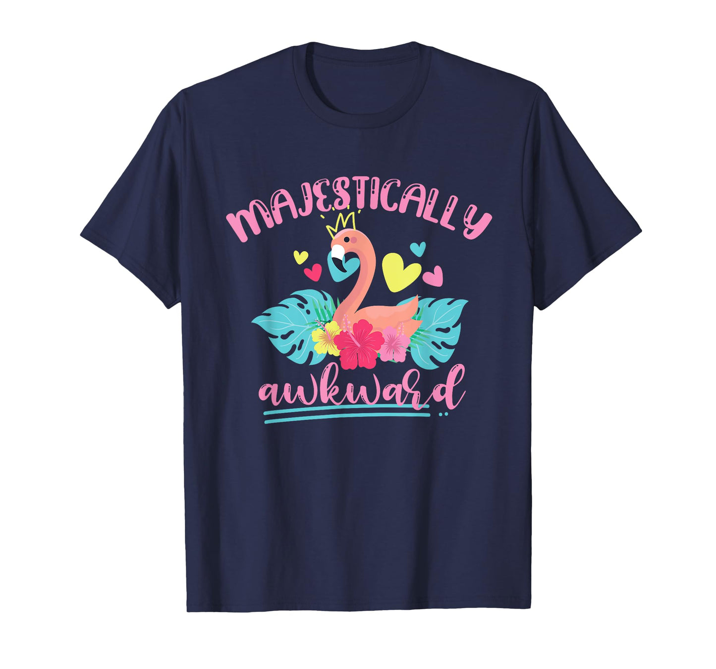 Majestically Awkward Flamingo T-Shirt