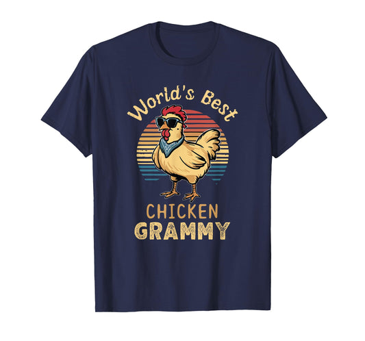 World's Best Chicken Grammy Hen Farmer Lover T-Shirt