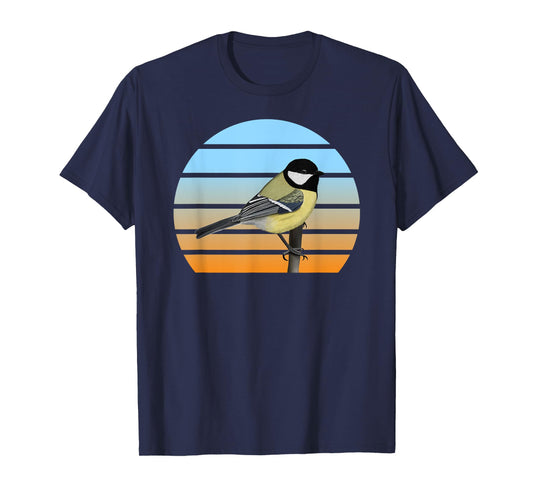 Chickadee Bird Birdlover Birdwatcher Animal Biologist Birder T-Shirt