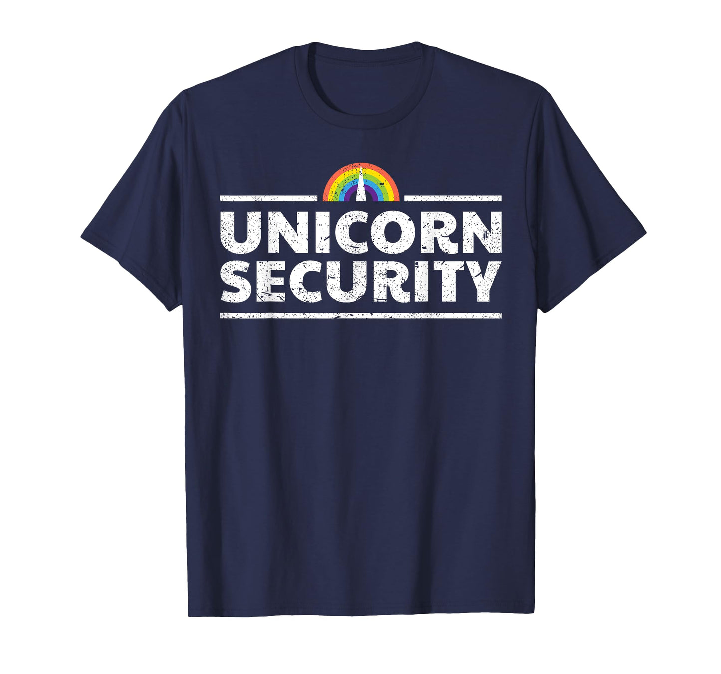 Unicorn Security Funny Cute Police Halloween Costume T-Shirt