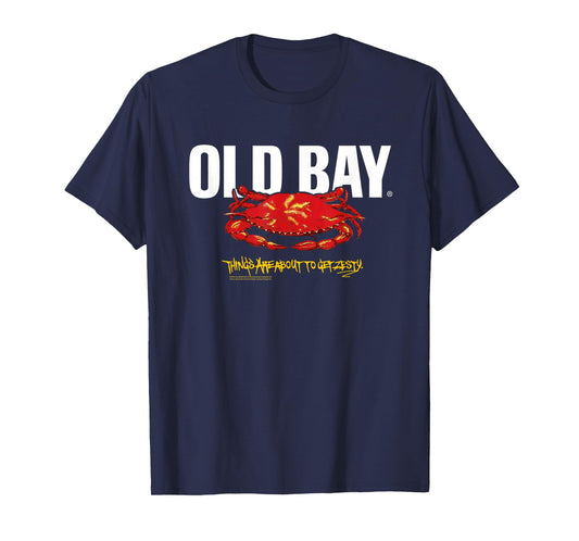 Old Bay Zesty Modern Crab Seafood Seasoning Foodie T-Shirt