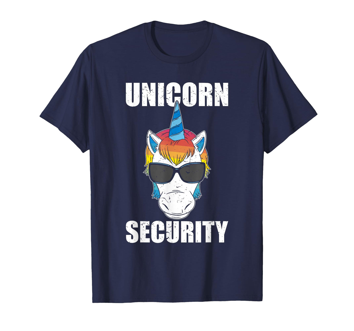Fathers Day Unicorn Securiry Dadacorn Funny T-Shirt