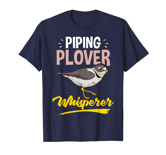 Piping Plover Bird Funny Cute Animal Watching T-Shirt