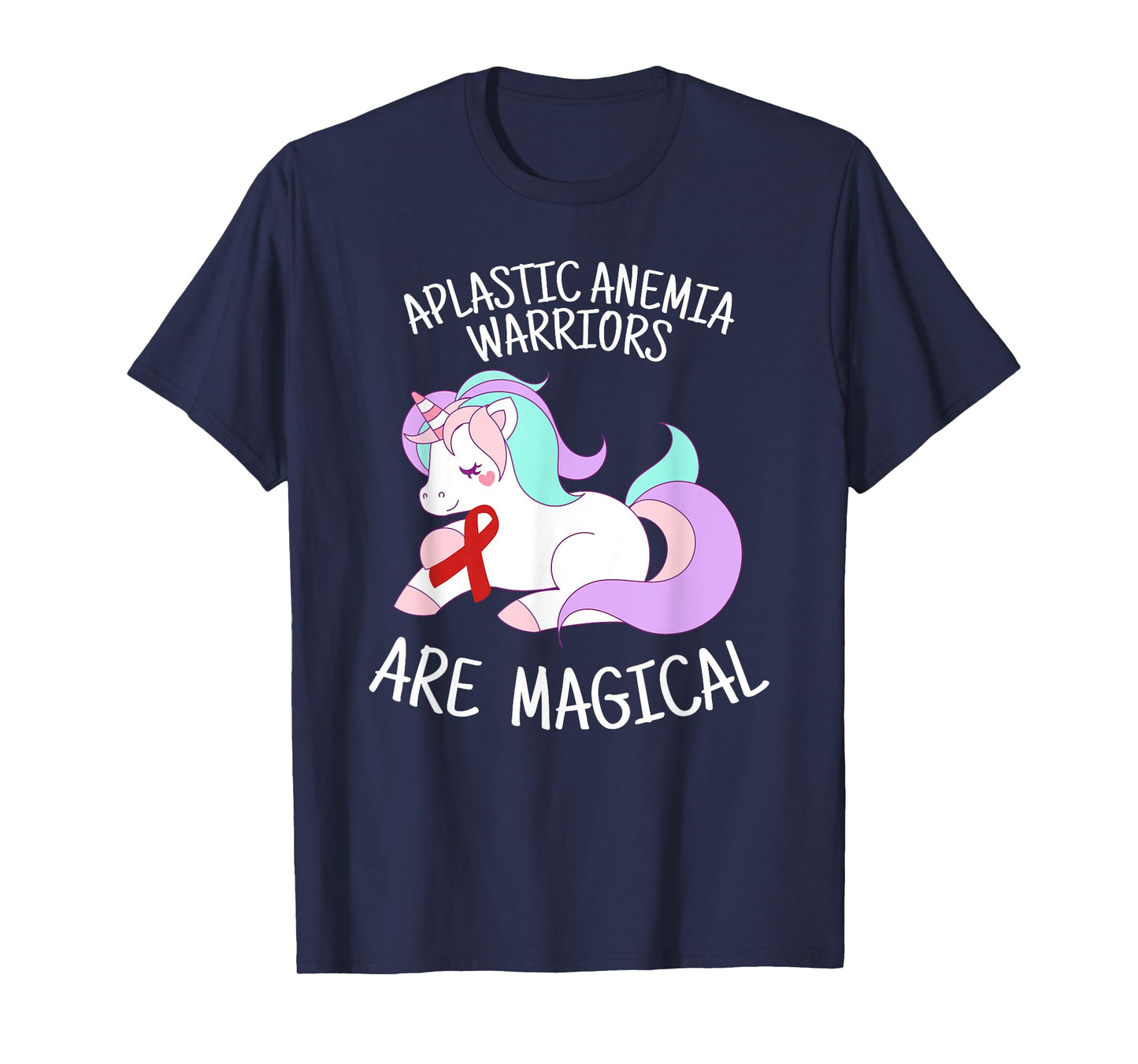 Unicorn Aplastic Anemia Warrior, Aplastic Anemia Awareness T-Shirt