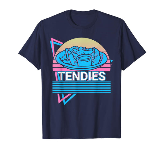 Tendies Chicken Tendies Retro T-Shirt