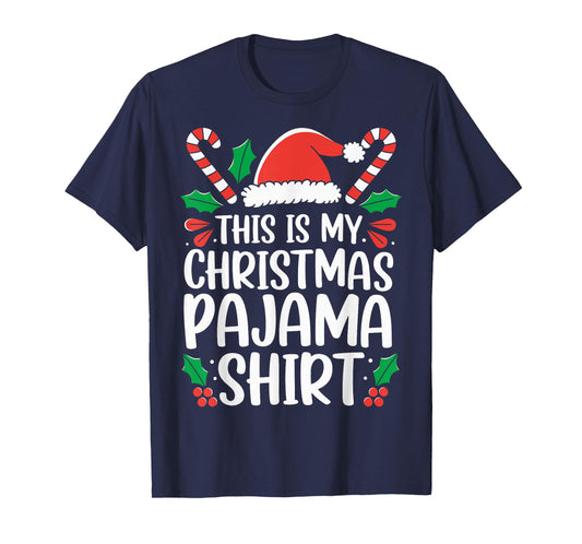 This Is My Christmas Pajama Xmas PJs T-Shirt