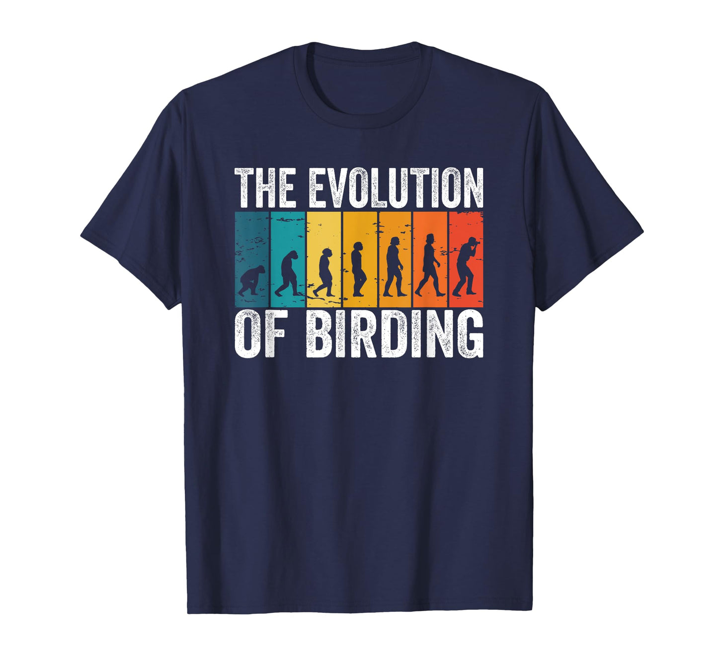 The Evolution of Birding Birdwatcher T-Shirt