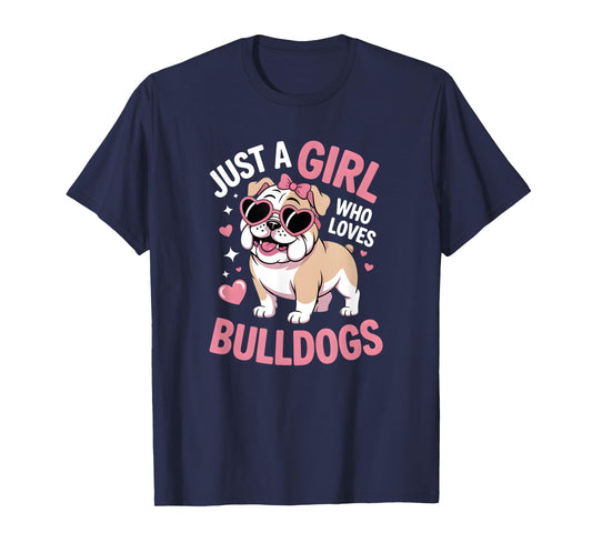 Girls Bulldog T-Shirt