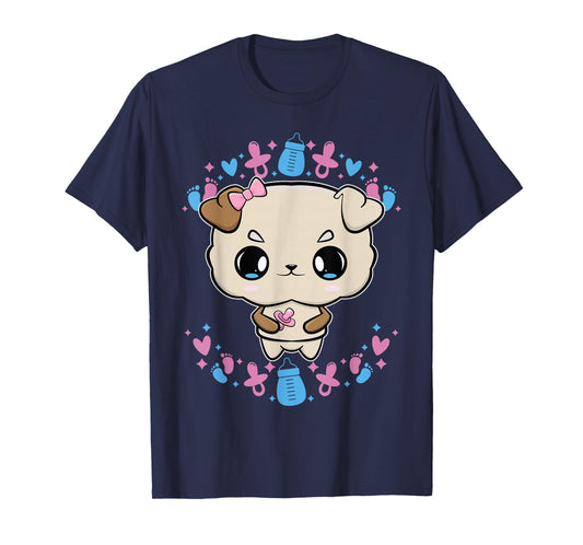 Bulldog Anime Canine Soother T-Shirt