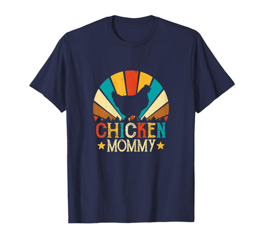 Chicken Mommy Funny Poultry Farm Girls Chicken Gifts Mom T-Shirt