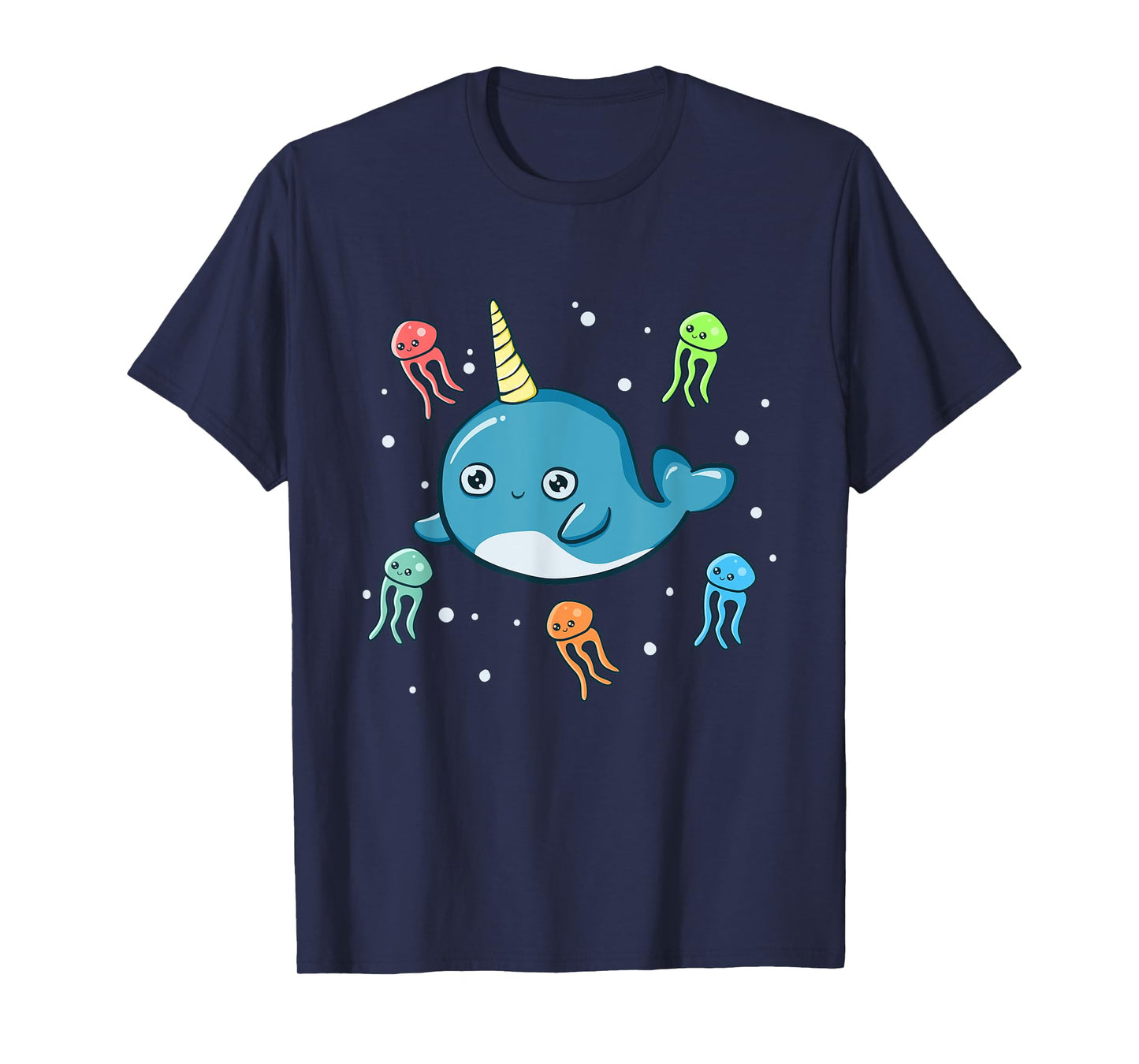 Narwhal Jelly Fish Shirt Unicorn of The Sea Jellyfish PJ Tee T-Shirt