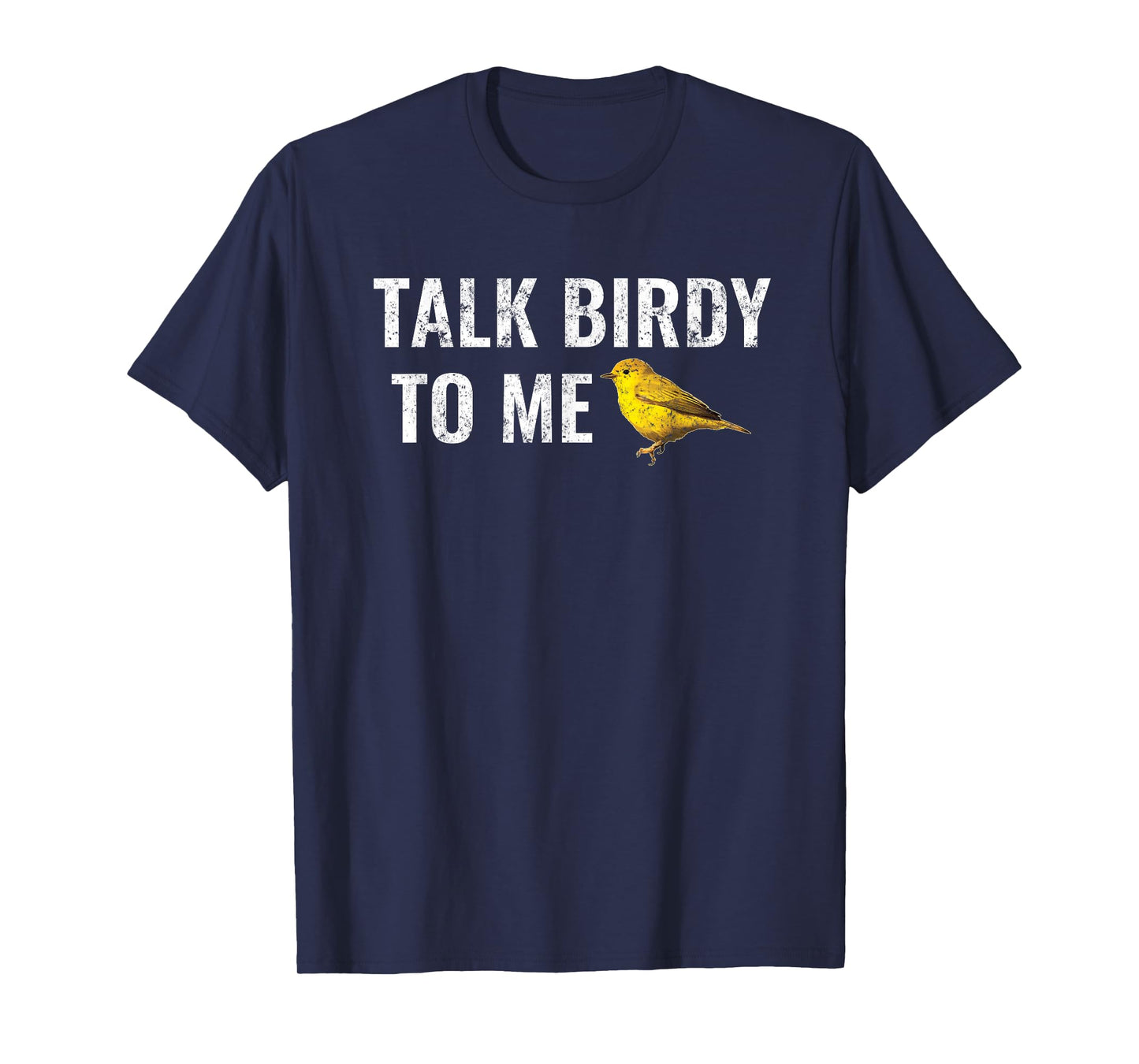 Vintage Funny Birdwatcher T-Shirt: Talk Birdy to Me T-Shirt
