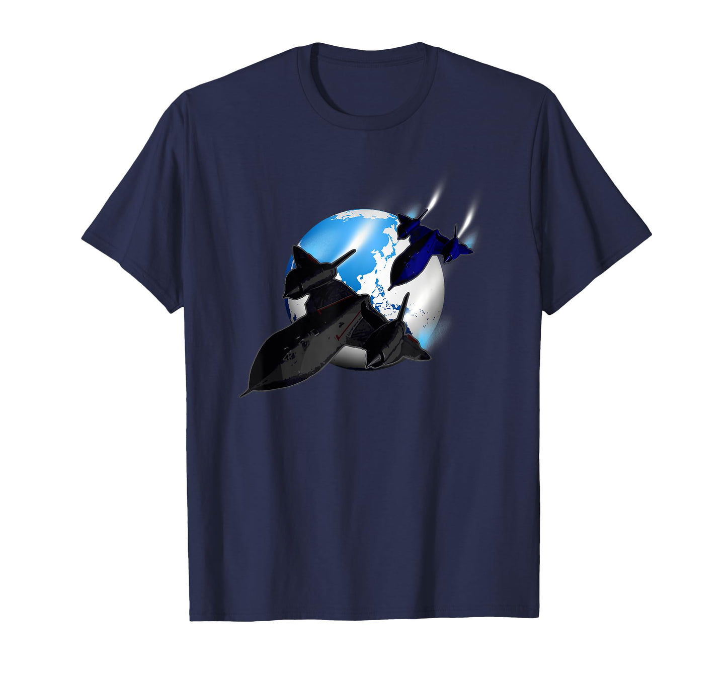 SR-71 Blackbird-Spy Plane Mach 3 T-Shirt