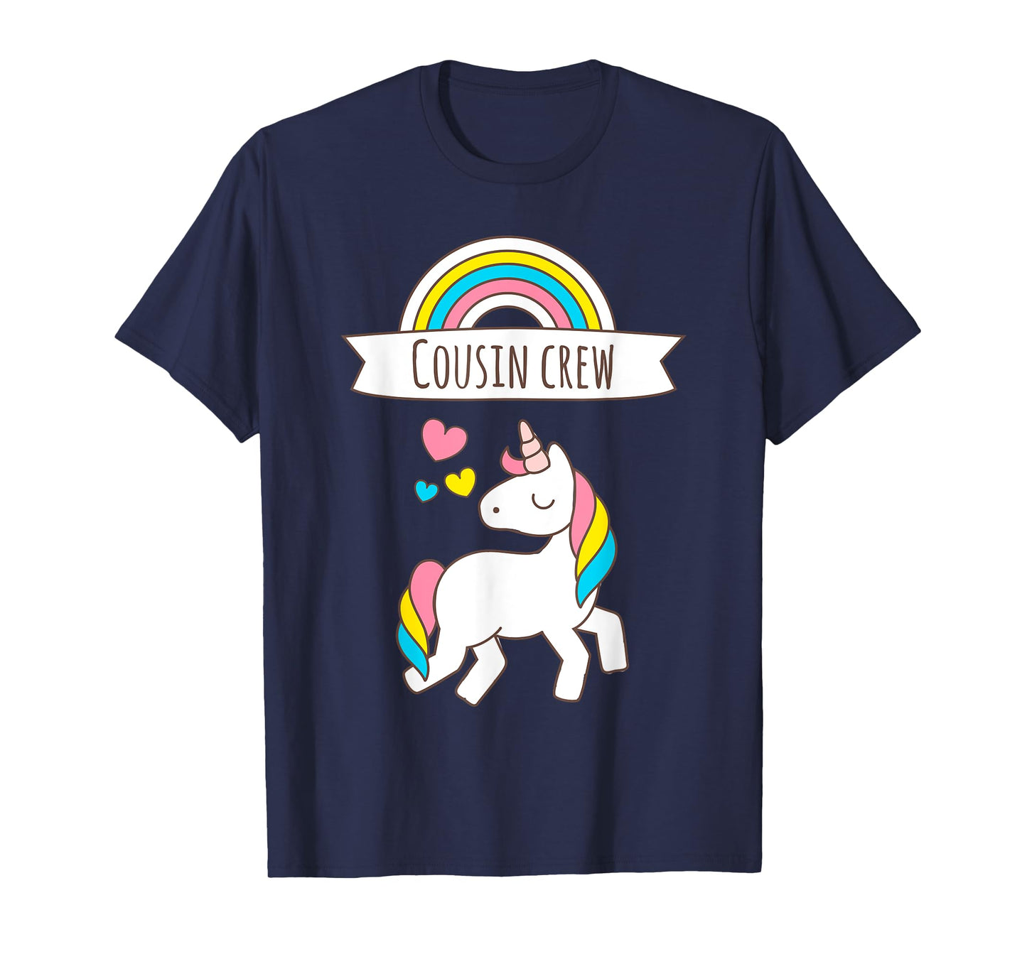 Crazy Cousin Crew Reunion Unicorn T Shirt Funny T-Shirt
