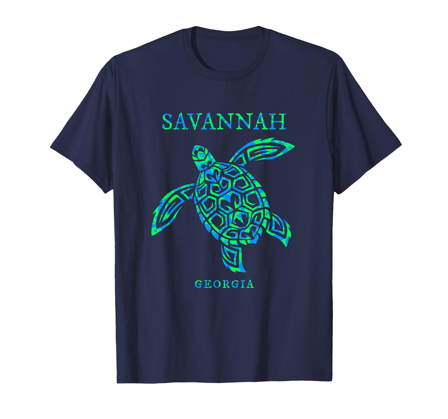 Savannah Georgia Sea Turtle Boys Girls Vacation Souvenir T-Shirt