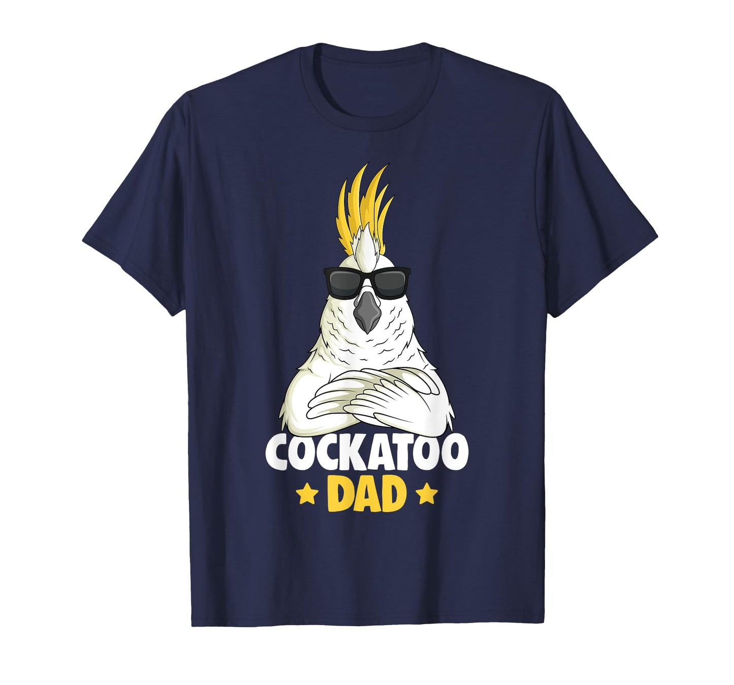 Cockatoo Dad Parrot Bird T-Shirt